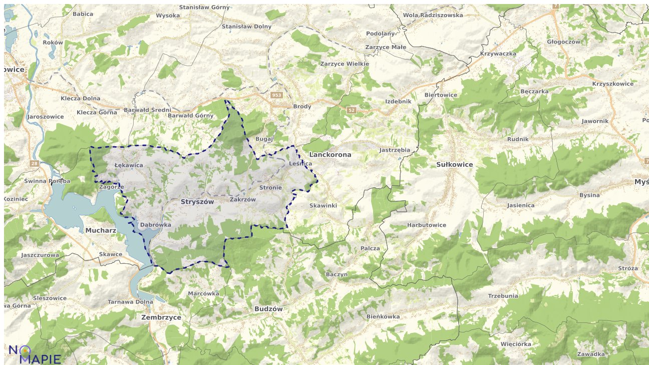 Mapa Geoportal Stryszów